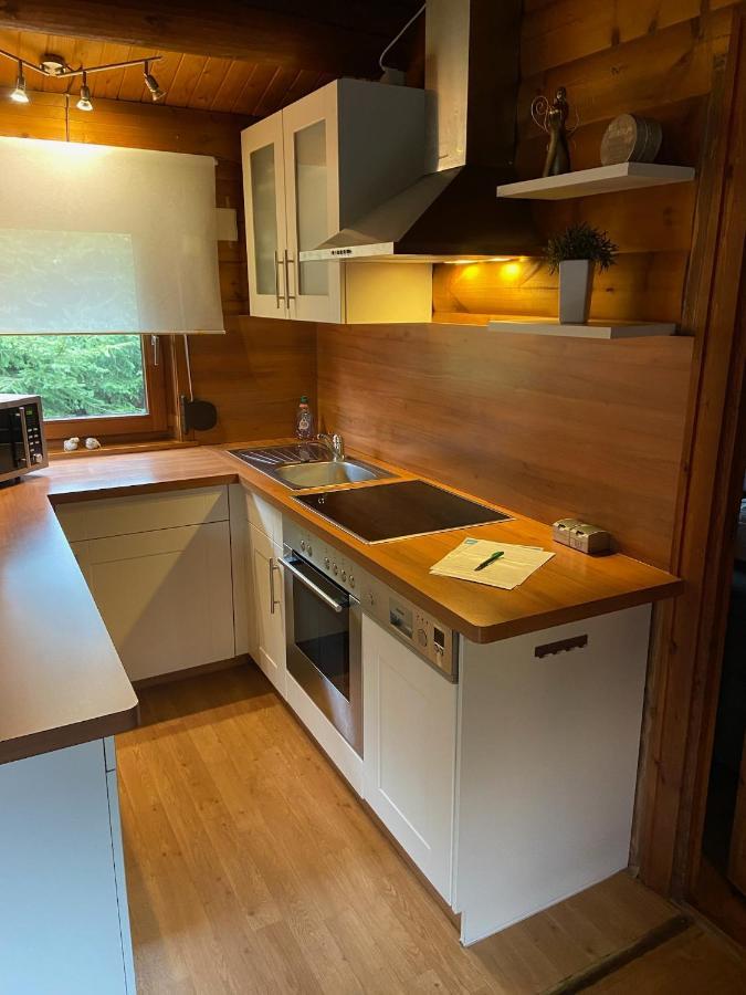 Blockhaus Ferienzauber Villa Bromskirchen ภายนอก รูปภาพ